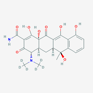 molecular formula C22H24N2O8 B12366217 Tetracycline-d6 