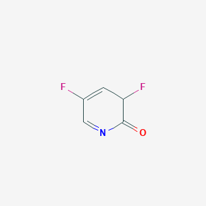 molecular formula C5H3F2NO B12366230 3,5-difluoro-3H-pyridin-2-one 