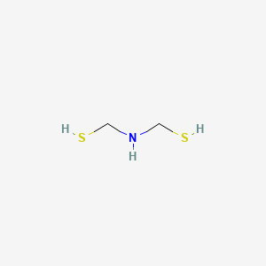 molecular formula C2H7NS2 B1236625 Iminodimethanethiol 