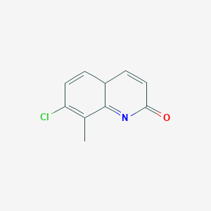 7-chloro-8-methyl-4aH-quinolin-2-one