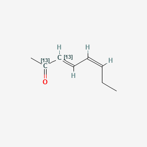 (3E,5Z)-Octadien-2-one-13C2