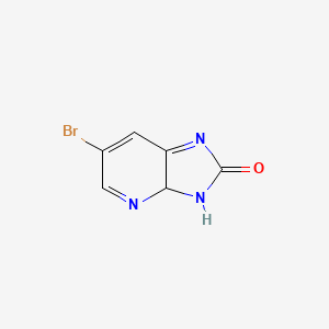 6-Bromo-3,3a-dihydroimidazo[4,5-b]pyridin-2-one