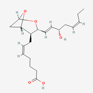 molecular formula C20H30O5 B1236635 Thromboxane A3 