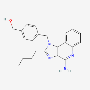 [4-[(4-Amino-2-butylimidazo[4,5-c]quinolin-1-yl)methyl]phenyl]methanol