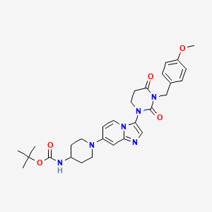 molecular formula C29H36N6O5 B12366368 E3 Ligase Ligand-linker Conjugate 70 