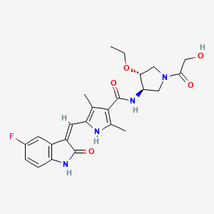 molecular formula C24H27FN4O5 B12366394 Vegfr-2-IN-43 