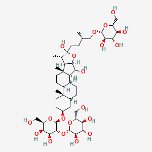 molecular formula C45H76O20 B12366419 Anemarsaponin E1 