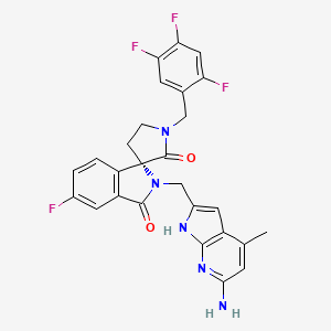 molecular formula C27H21F4N5O2 B12366435 Prmt5-IN-32 