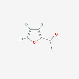 molecular formula C6H6O2 B12366495 2-Acetylfuran-d3 