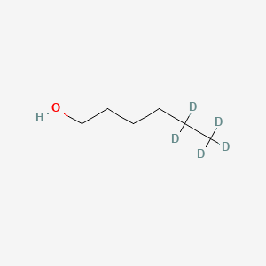 molecular formula C7H16O B12366549 2-Heptanol-d5 