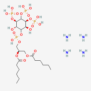 PtdIns-(3,4,5)-P3(1,2-dihexanoyl) (ammonium)