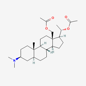 molecular formula C27H45NO4 B12366568 Stevaladil CAS No. 6535-03-1