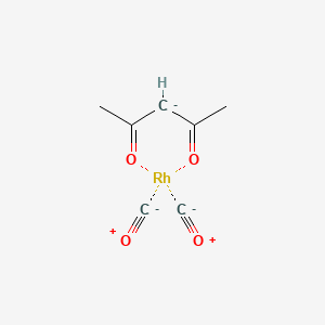 molecular formula C7H7O4Rh- B12366631 Carbon monoxide;pentane-2,4-dione;rhodium 