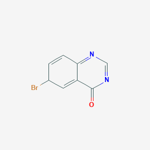 6-bromo-6H-quinazolin-4-one