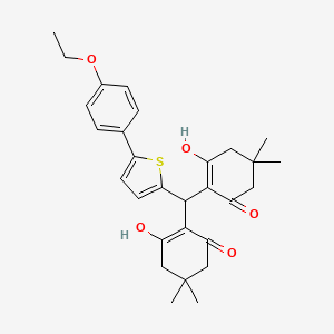 molecular formula C29H34O5S B12366649 WRN inhibitor 6 