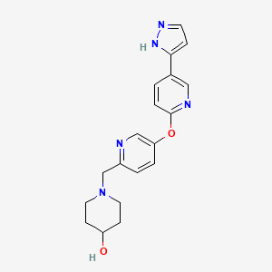 molecular formula C19H21N5O2 B12366663 Lta4H-IN-4 