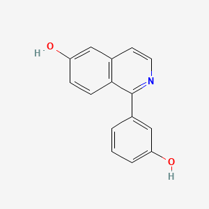 molecular formula C15H11NO2 B12366678 Hsd17B13-IN-39 