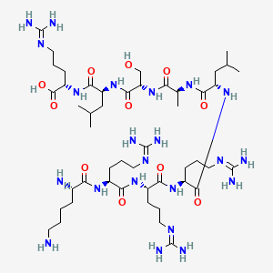 molecular formula C48H94N22O11 B12366680 S6K Substrate 