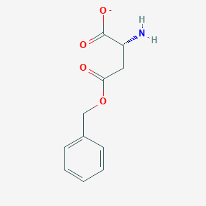 molecular formula C11H12NO4- B12366746 D-Aspartic acid, 4-(phenylmethyl) ester 