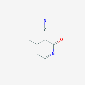 4-methyl-2-oxo-3H-pyridine-3-carbonitrile