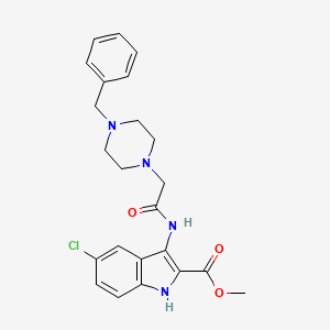 molecular formula C23H25ClN4O3 B12366887 XIAP antagonist 1 