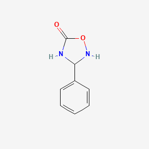 molecular formula C8H8N2O2 B12366921 3-Phenyl-1,2,4-oxadiazolidin-5-one 