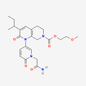 molecular formula C23H30N4O6 B12366947 Kdrlkz-3 