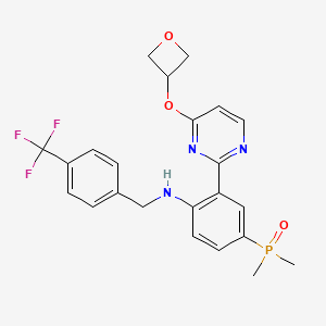 molecular formula C23H23F3N3O3P B12366959 Tead-IN-9 