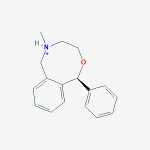 molecular formula C17H20NO+ B1236700 (R)-nefopam(1+) 