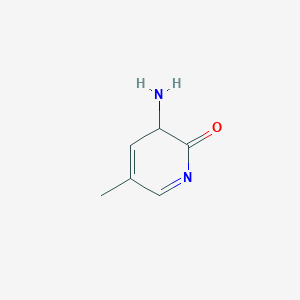 molecular formula C6H8N2O B12367019 3-amino-5-methyl-3H-pyridin-2-one 