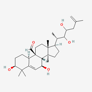 (3|A,7|A)-3,7,23,24-Tetrahydroxycucurbita-5,25-dien-19-al