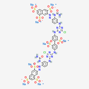 molecular formula C52H30Cl2N18Na8O26S8 B12367067 Procion Yellow H-E 4R 