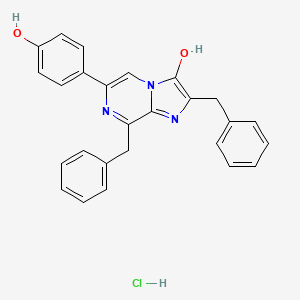 molecular formula C26H22ClN3O2 B12367092 Coelenterazine h (hydrochloride) 