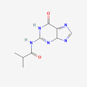 molecular formula C9H11N5O2 B12367113 2-methyl-N-(6-oxo-1,4-dihydropurin-2-yl)propanamide 