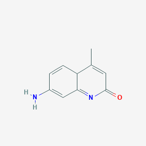 7-amino-4-methyl-4aH-quinolin-2-one