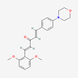 molecular formula C23H25NO4 B12367191 Anti-Influenza agent 5 