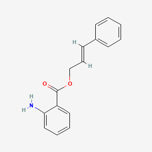 molecular formula C16H15NO2 B1236720 肉桂酸苯酯 CAS No. 87-29-6