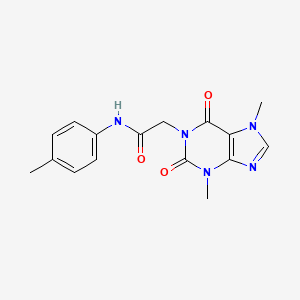 molecular formula C16H17N5O3 B12367209 T-1-Pmpa 