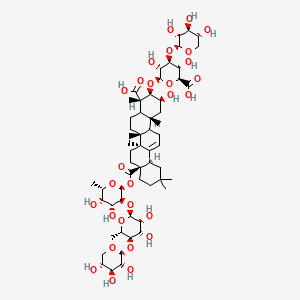 molecular formula C58H90O28 B12367239 Spinasaponin E 