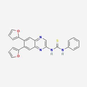 molecular formula C23H16N4O2S B12367279 Kdm4D-IN-3 