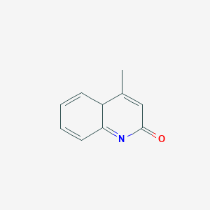 molecular formula C10H9NO B12367280 4-methyl-4aH-quinolin-2-one 