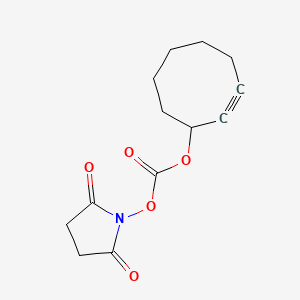 molecular formula C13H15NO5 B12367302 SCO-NHS carbonate 