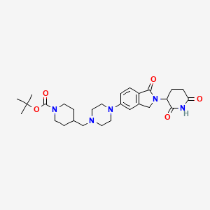 molecular formula C28H39N5O5 B12367303 E3 Ligase Ligand-linker Conjugate 48 