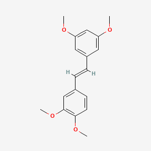 (E)-3,3',4,5'-Tetramethoxystilbene