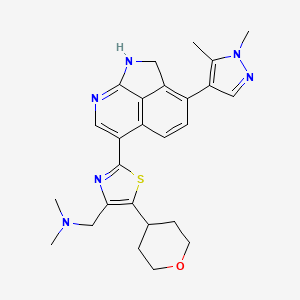 molecular formula C26H30N6OS B12367387 Hpk1-IN-42 