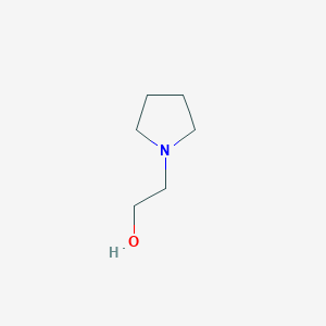 B123674 1-Pyrrolidineethanol CAS No. 2955-88-6