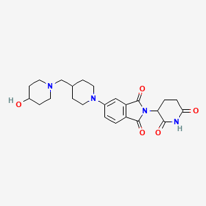 molecular formula C24H30N4O5 B12367436 E3 Ligase Ligand-linker Conjugate 55 