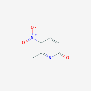 molecular formula C6H6N2O3 B12367475 2-methyl-3-nitro-3H-pyridin-6-one 