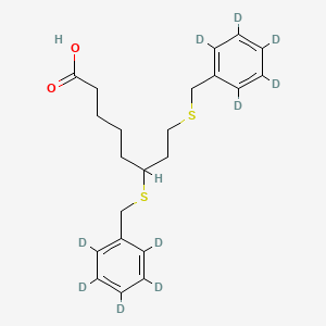 molecular formula C22H28O2S2 B12367541 Devimistat-d10 