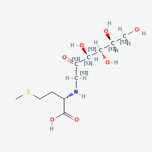 N-(1-Deoxy-D-fructos-1-yl)-L-methionine-13C6